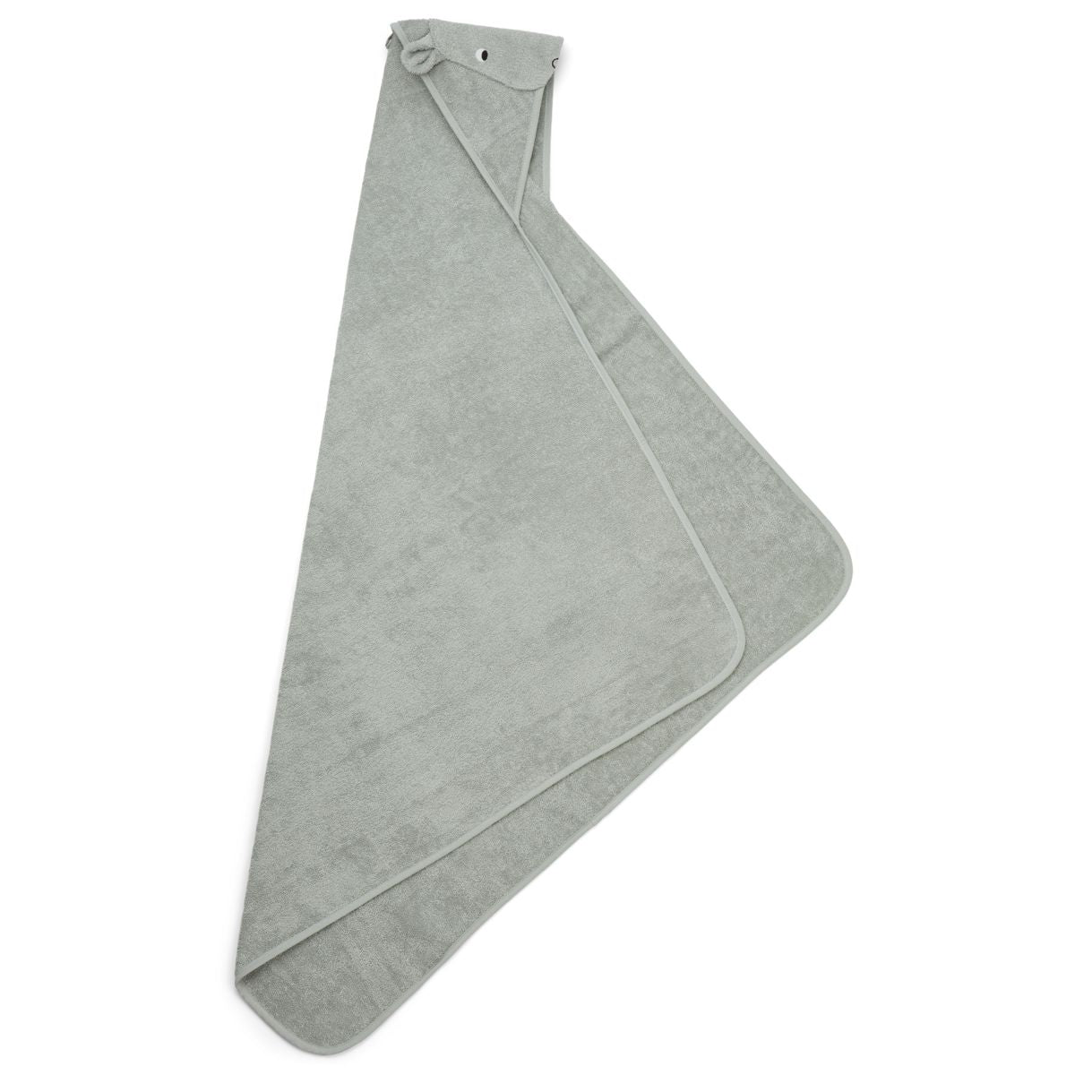 Liewood Serviette Junior à Capuche Augusta - Hippo dove blue - Serviettes / Gants de toilettes