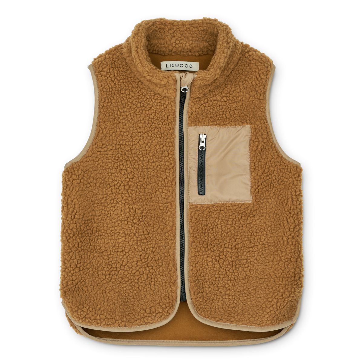Liewood Veste Polaire VADA - Golden caramel / Oat mix - Weste