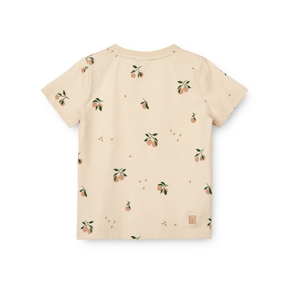 Liewood T-shirt à Manches Courtes à Imprimé APIA - Peach / Sea shell - T-shirt